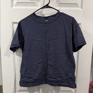 Old Navy Dark Blue Short Sleeve Tee